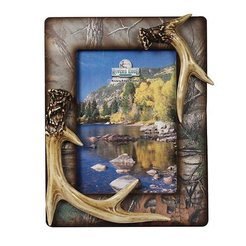 Picture Frame - 5" x 7" Camo Antler Frame