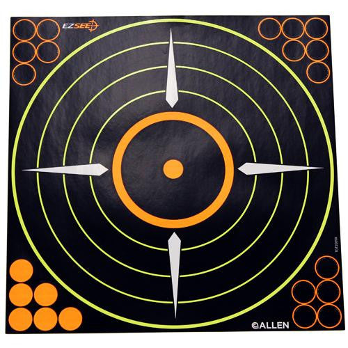 EZ Aim Targets - 8 1-2?x8 1-2? Splash Bullseye Style, Per 6