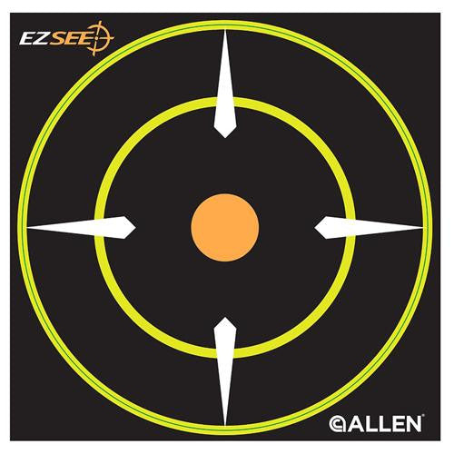 EZ Aim Targets - 6?x6? Splash Bullseye Style, Per 12