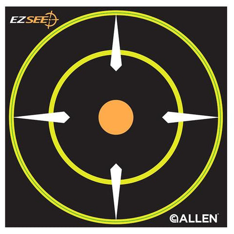 EZ Aim Targets - 6?x6? Splash Bullseye Style, Per 12