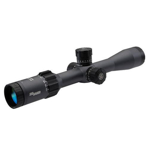 Tango6 SFP Tactical Riflescope - 3-18x44mm, HellFire Triplex Reticle, 0.25 MOA Adjustment, Graphite