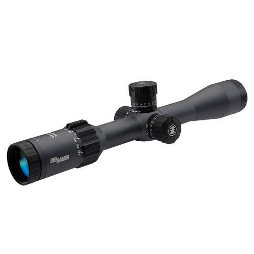 Tango6 SFP Tactical Riflescope - 3-18x44mm, MOA Milling Reticle, 0.25 MOA Adjustment, Graphite