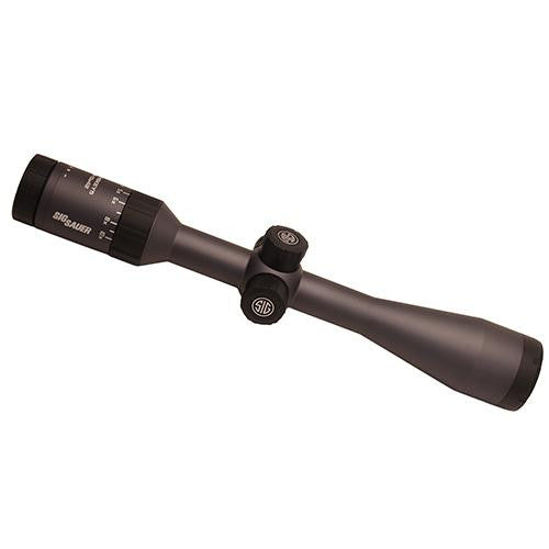 Whiskey5 SFP Hunting Riflescope - 2-10x42mm, Standard Quadplex Reticle, 0.25 MOA Adjustment, Graphite-Black