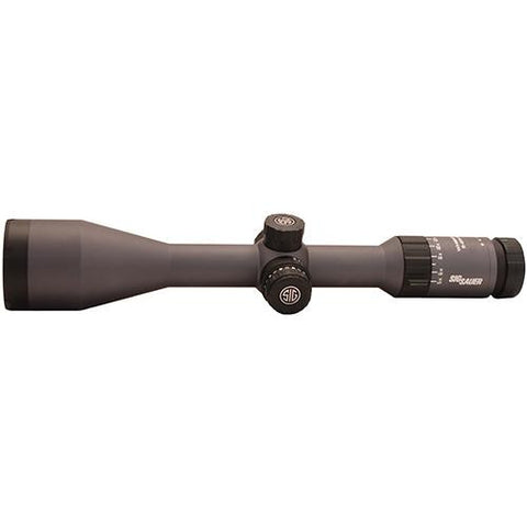 Whiskey5 SFP Hunting Riflescope - 5-25-52mm, HellFire Quadplex Reticle, 0.25 MOA Adjustment, Graphite-Black