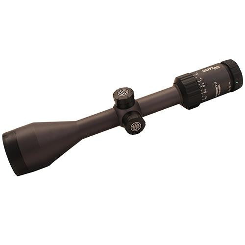 Whiskey3 SFP Hunting Riflescope - 3-9x50mm, Triplex Reticle, 0.25 MOA Adjustment, Black