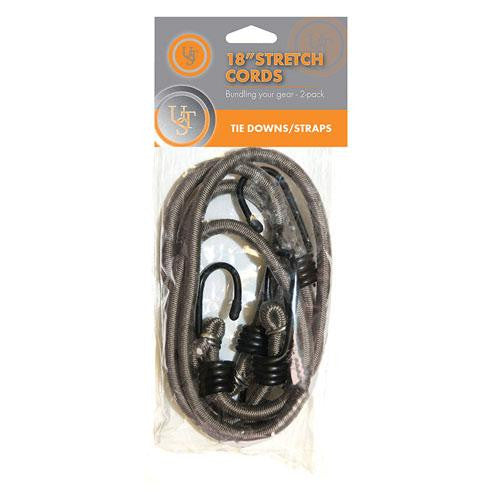 Stretch Cord 2 Pack - 18", Gray