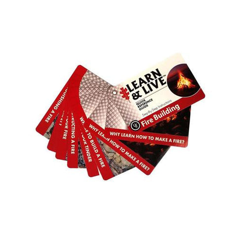 Learn and Live Cards - Fire Starting