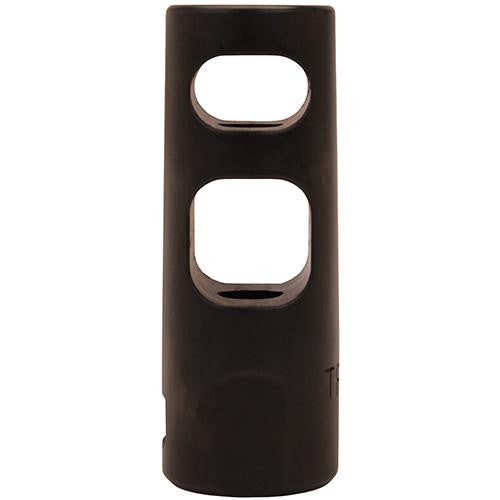 Dual Chamber Muzzle Brake - .30 Caliber, 3-4"-24., Black