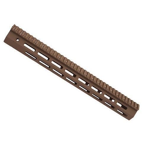 15" M-LOK 5.56 Rail - Aluminum, Flat Dark Earth