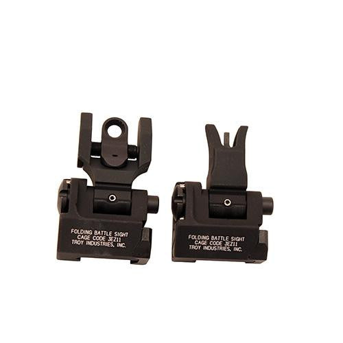 Medium Sight Set, M4 Front & Round Rear Black - Black