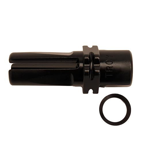 3 Prong Flash Hider - with Suppressor Mount, 7.62mm, Black