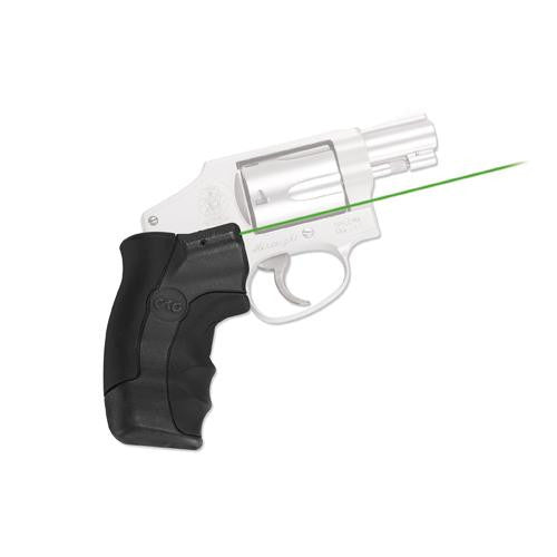 Smith and Wesson - J-Frame Round Butt Lasergrip, Green