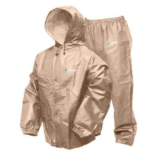 Pro-Lite Rain Suit Khaki - X-Large-XX-Large