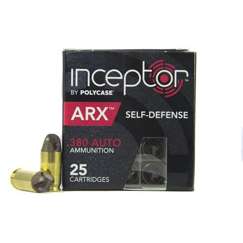 380 Autp - 56 Grains, ARX Self Defense, Brass Case, Per 25