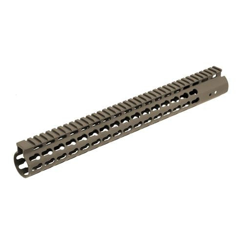 AR15 15" Keymod Rail - Burnt Bronze