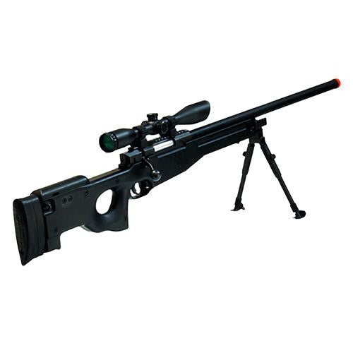 Airsoft Shadow Ops Sniper Rifle - Black