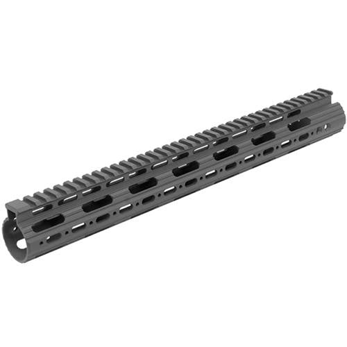 AR15 Super Slim Free Float Handguard - 15", Black