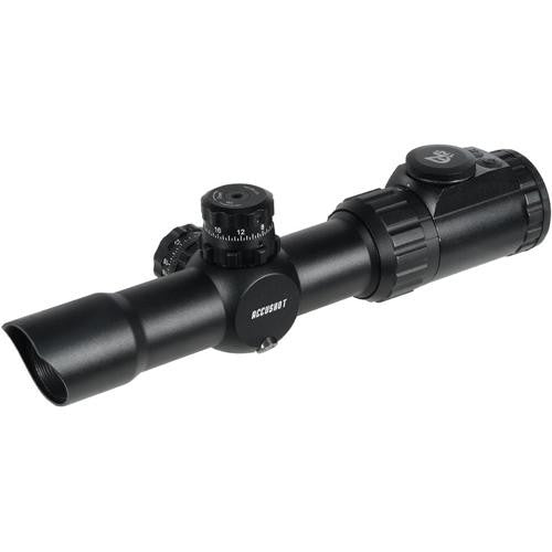 UTG 1-4.5x28 30mm CQB Scope, Circle Dot