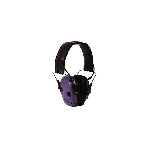 Impact Sport Electronic Earmuff - Purple