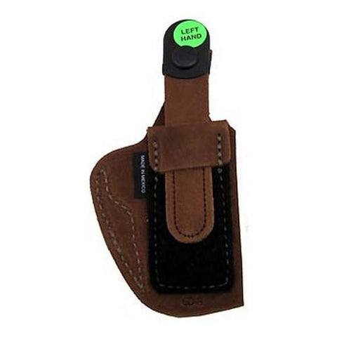 6D Deluxe Waistband Holster - Natural Suede, Size 08, Left Hand