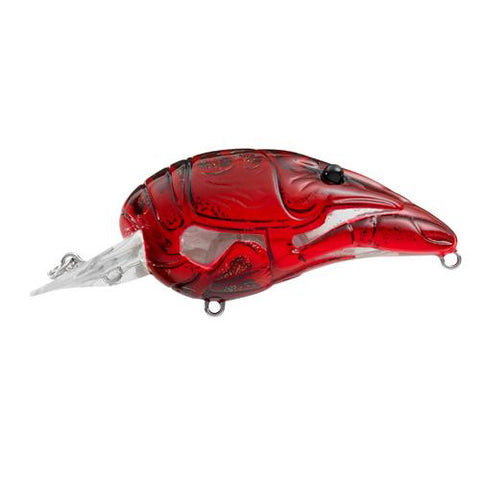 Crawfish Crankbait - Freshwater, 2 1-8", #6 Hook, 3'-5' Depth, Red-Black