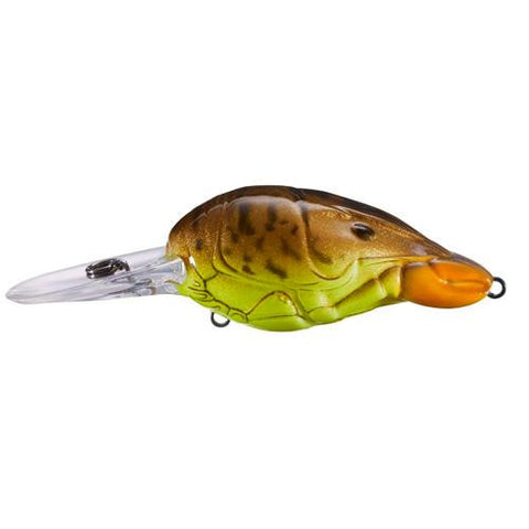 Hunt-for-Center Crawfish Crankbait - Freshwater, 2", #6 Hook, 6'-8' Depth, Copper Root Beer