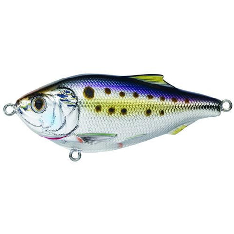 Menhaden Twitchbait - Saltwater, 3 1-2", #2 Hook, 0'-1' De[th, Natural-Metallic