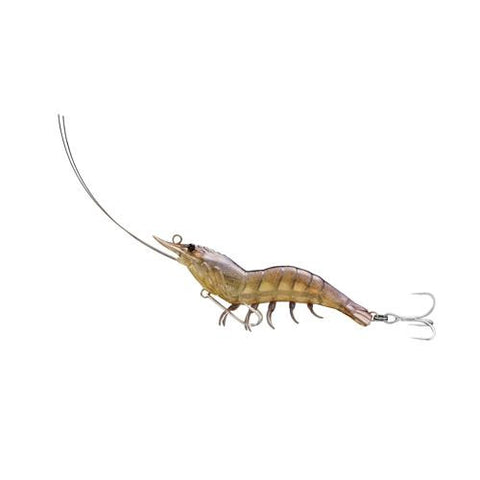 Shrimp Hybrid Bait - Saltwater, 4", #4-#2 Hooks, Variable Depth, Sand Shrimp