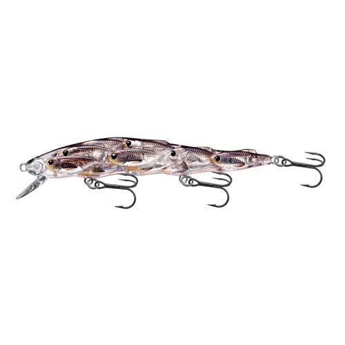 Yearling Baitball Jerkbait - Freshwater, 4 1-4", #6 Hook, 4'-5' Depth, Silver-Black