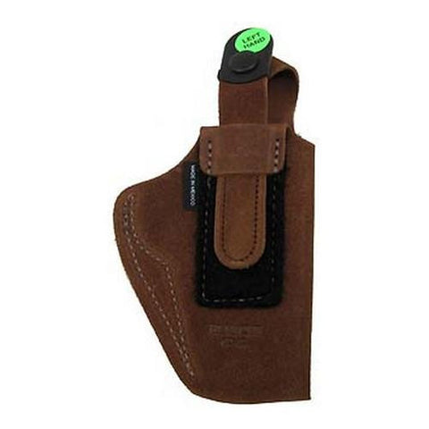 6D Deluxe Waistband Holster - Natural Suede, Size 12, Left Hand