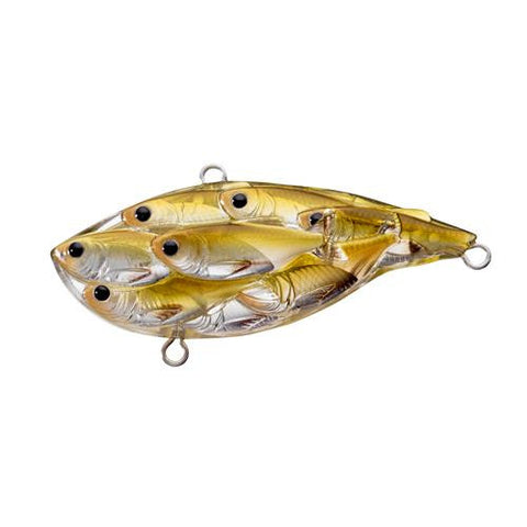 Yearling Baitball Rattlebait - Freshwater, 2 1-2", #4-#6 Hook, Variable Depth, Pearl-Olive Shad