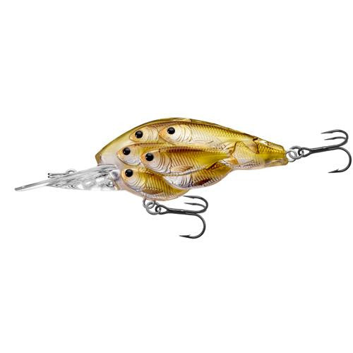 Yearling Baitball Crankbait - Freshwater, 2 3-8", #4 Hook, 7'-8' Depth, Pearl-Olive Shad