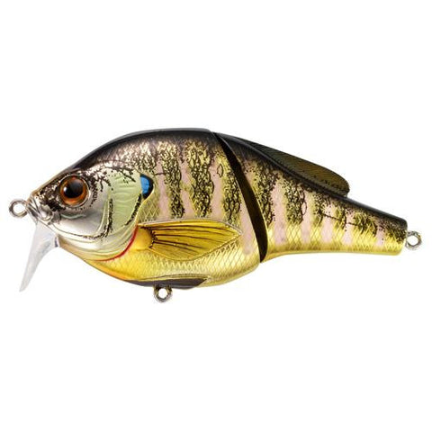 Sunfish Bluegill Wakebait - Freshwater, 3", #4 Hook, 0'-1' Depth, Natural-Gloss