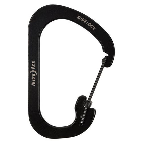 SlideLock Carabiner - #2, Black