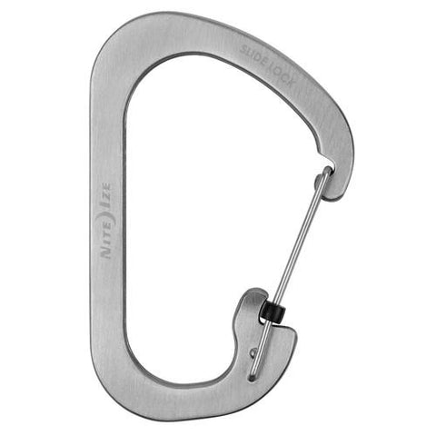 SlideLock Carabiner - #2, Stainless