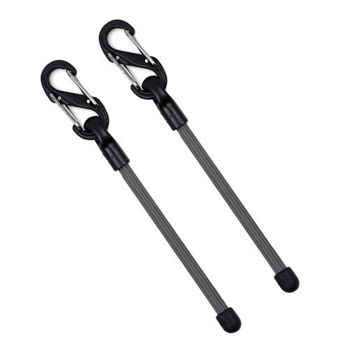 Gear Tie Clippable Twist Tie 3" - Foliage Green, 2 Pack