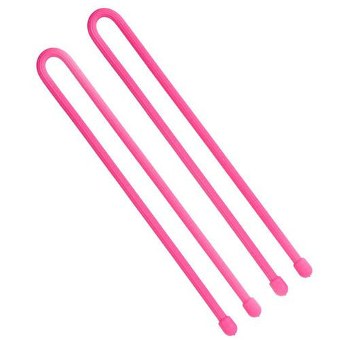 Gear Tie 12" - Neon Pink (Per 2)