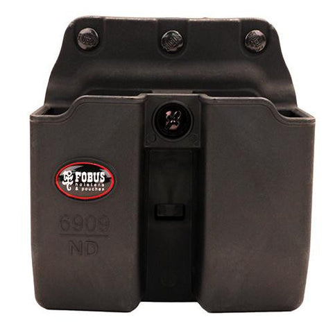 Double Mag Pouch - 9mm, 357, and 40 Calibers, Roto Belt, Black