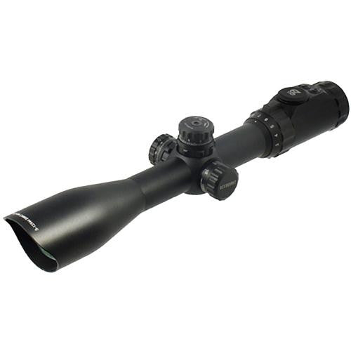 3-12X44 30mm Scope, Mil-Dot, QD Rings