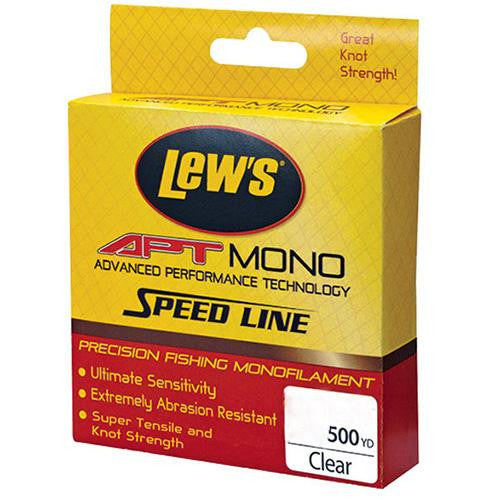 APT Monofilament Speed Line - 8 lbs, 500 Yards, Clear