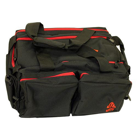 UTG All-In-One Range Bag - Black-Crimson