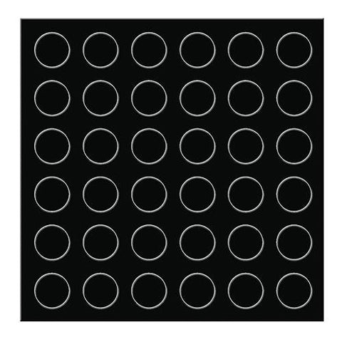 Accublue Spltter Replacement Target Stickers, 5 Pack