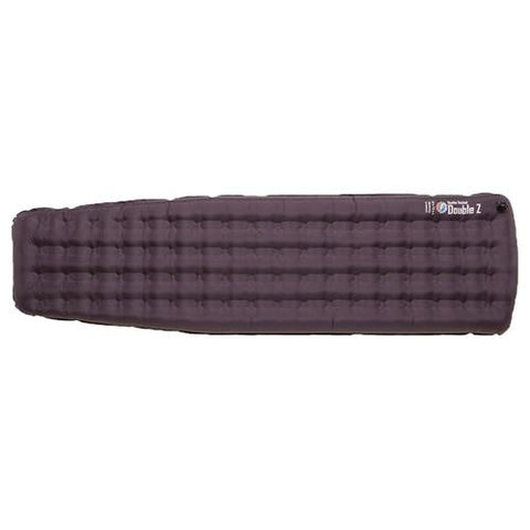 Double Z Double Stuffed Sleeping Pad - 25" x 72" x 4", Wide Regular, Eggplant