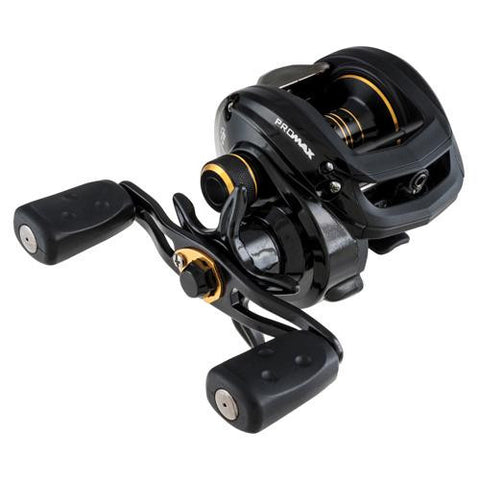 Pro Max Low Profile Reel - 7.1:1 Gear Ratio, 8 Bearings, 29" Retrieve Rate, 18lb Max Drag, RH, Clam Package