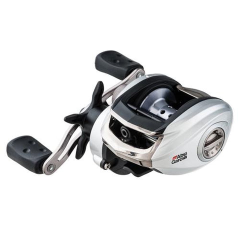 Silver Max Low Profile Reel - 6.4:1 Gear Ratio, 6 Bearings, 26" Retrieve Rate, 18lb Max Drag, RH, Clam Package