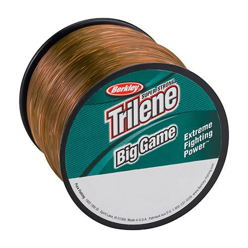 Trilene Big Game Monofilament Spool - 1175 Yards, 0.014" Diameter, 12 lbs Breaking Strength, Coastal Brown