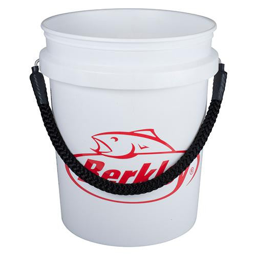 Rope Handle Bucket, 5 Gallons, White