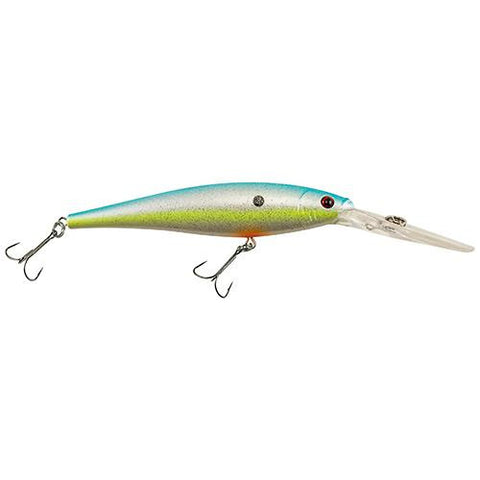 Flicker Minnow Hard Bait - 1 7-8" Length, 2 Hooks, Racy Shad, Per 1