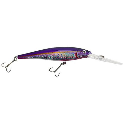 Flicker Minnow Pro Slick Hard Bait - 1 7-8" Length, 2 Hooks, Slick Alewife, Per 1