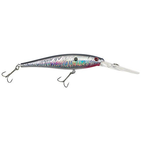 Flicker Minnow Pro Slick Hard Bait - 4 1-2" Length, 2 Hooks, Slick Mouse, Per 1